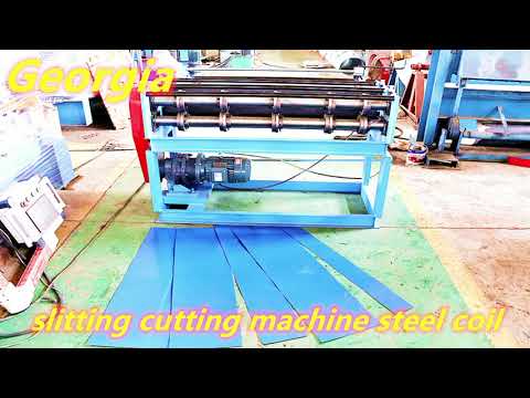 steel coil cutting machine slitting cutting machine steel coilstainless steel coil cutting machine