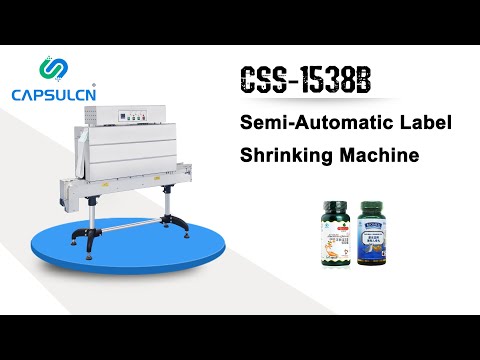 Semi-Automatic Label Shrinking Machine CSS-1538B