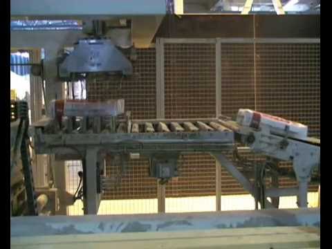 JOMET - Automatic palletizing of cement bags