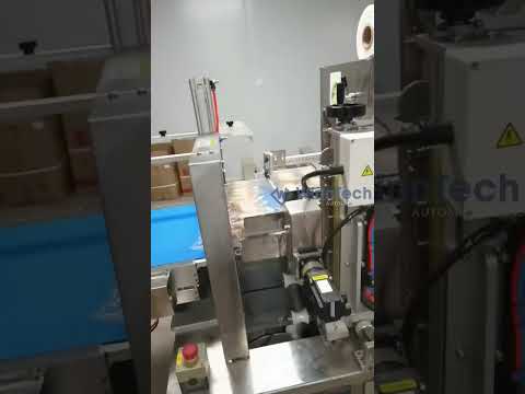 Automatic Bagging machine linked to Flow packing Machine