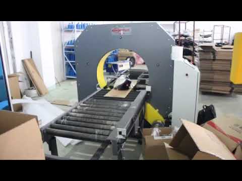 Orbital wrapping machine