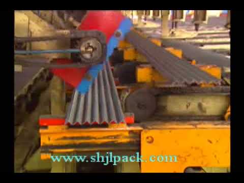 Stacking &amp; packing machines for steel angle