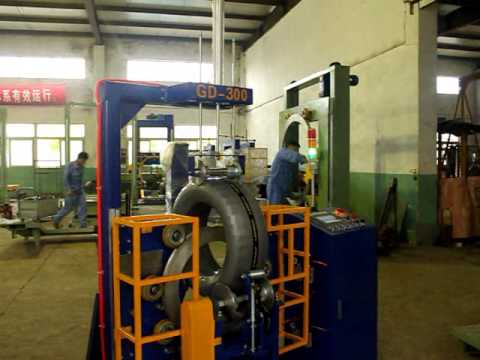 Coil packing machine with tapping, type packing mchine