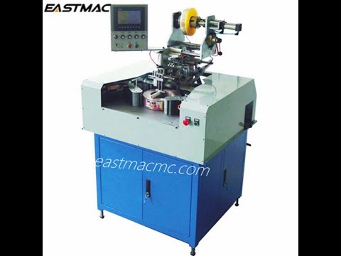 High speed coil wrapping machine with PVC PE film PP woven tape or paper for cable