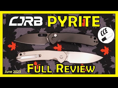 Full Review of the CJRB Pyrite - Model # J1925 -Two Variants - Including Teardown