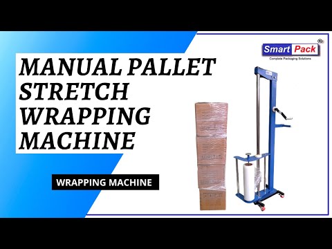 MANUAL PALLET STRETCH WRAP - STRETCH WRAPPING MACHINE