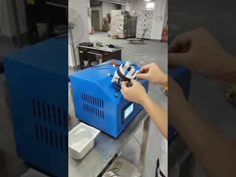 Automatic Samsung type-c/apple cable winding and packing machine