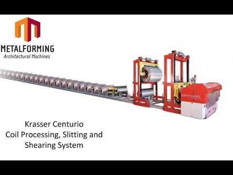 Krasser Centurio Automated Metal Cutting and Coil Handling System