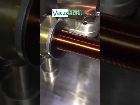 High Precision Automatic Bobbin Coil Winding Machine Process