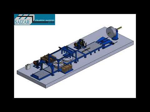 Automatic Strapping Line for slit coils