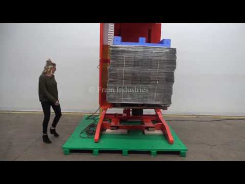 Payne Brothers Hydraulic Pallet Inverter Demonstration