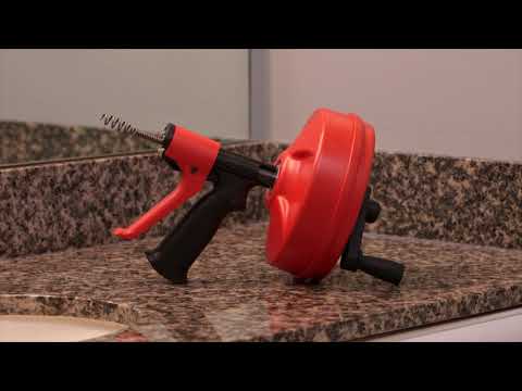 How To Use The RIDGID® POWER SPIN+ Drain Cleaner