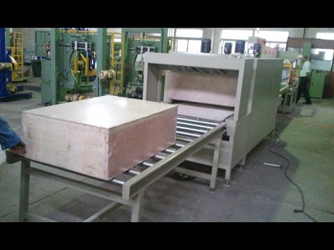 Automatic Box &amp; Panel shrinking machine