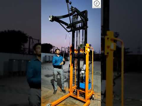 Hydraulic Drum Lifter Cum Tilter || Material Handling Equipments || Lifting Height :- 2.5meter ||