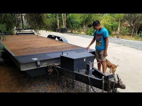 Making the perfect trailer - Converting a gravity tilt trailer to hydraulic tilt