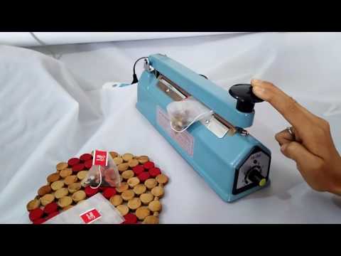 nyton tea bag sealing video