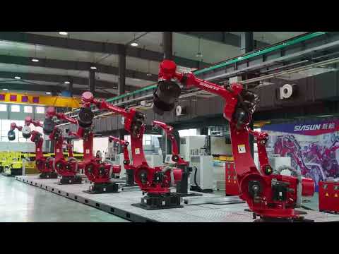 SIASUN Industrial Robots Display