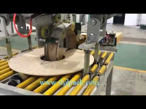 Automatic copper sliting coil packing machinery | stretch wrapper