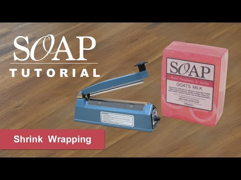 Soap Shrink Wrapping, Melt and Pour Soap