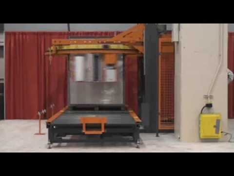 Automatic Rotary Ring Stretch Wrapper For Distribution Centers | Phoenix Wrappers