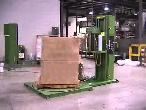 Stretch Wrapper - Highlight Industries&#039; Synergy 3 Semi-Automatic Turntable Stretch Wrapper