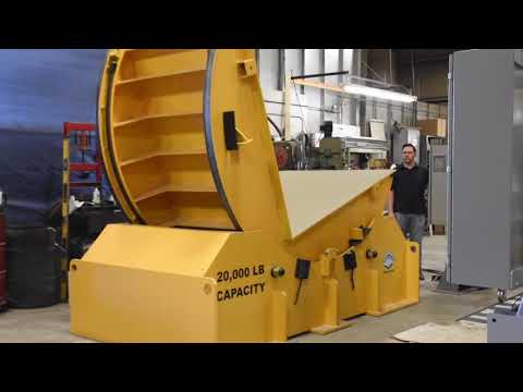 20,000 LB Capacity Upender | Green Valley Manufacturing