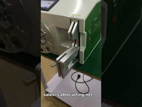 Semi automatic Power Cord Cable Winding And Binding Machine For Large Cable