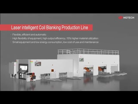 【HGTECH】Coil-Fed Laser Blanking Lines-Digitally Lay Out According to Your Individual Requirements