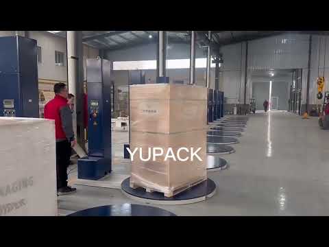 Industry Semi Automatic Stretch Wrapper Film Shrink Wrap Pallet wrapping Machine