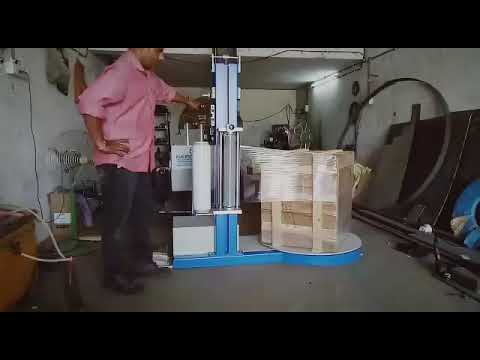 Manual Pallet stretch wrapping machine