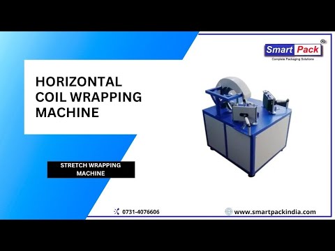 Horizontal Coil Wrapping Machine CONTACT- +91 9109108483