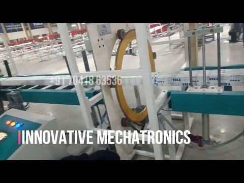 Ring stretch wrapping machine | orbital stretch wrapping machine