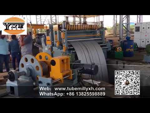 high speed coil slitting line