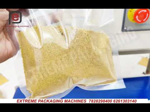 Semi Auto Pouch Packing Machine !! Masala Packing Machine 10-1kg gm !! Grocery Items Packing Machine