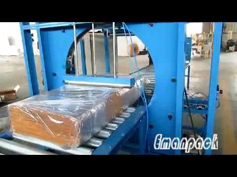 Horizontal stretch wrapping machine the automatic bundler