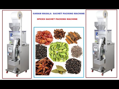 Garam Masala Sachet packing machine | Spices Sachet packing machine | Spices packaging machine