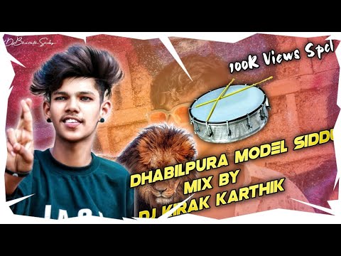 Dabilipura Model Sidhu Song vol 1 // Mix Master Dj kirakkarthik