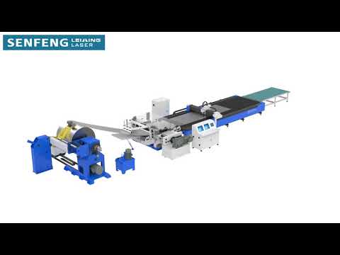 Coil Fed Fiber Laser Cutting Machine