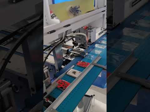 Automatic bagging machine, self-adhesive bag packaging machine, card packaging machine #packers