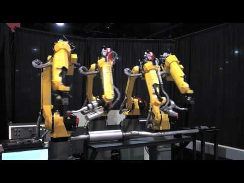 M-20iA and ARC Mate 100iC Compact Flexible Welding - FANUC Robot Industrial Automation