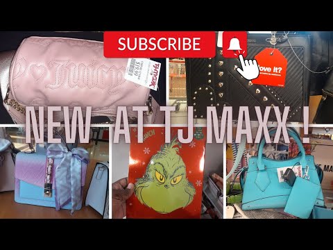 TJ MAXX SHOP WITH ME ! +NEW JUICY COUTURE AT TJ MAXX +TJ MAXX STORE WALK THROUGH