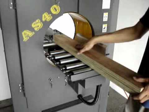 ADMA AS-40S Semi-Auto Type Horizontal Stretch Wrapper Operation.wmv