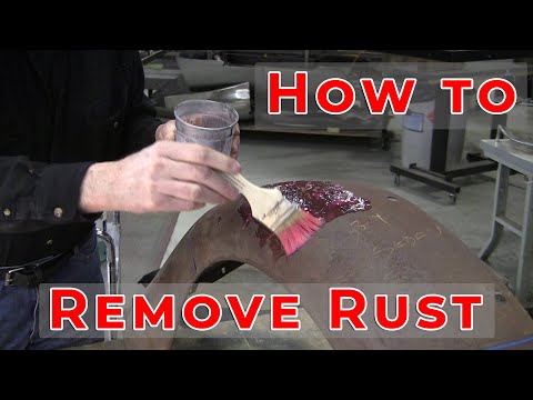 How to remove surface rust