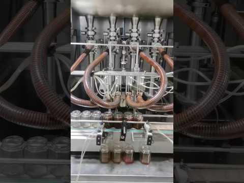 Jam Automatic Packing Machine Glass bottle automatic filling machine