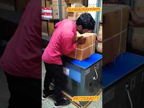 Semi Automatic Strapping Machine| Box Strapping Machine| PP Strapping Machine| PP Strap