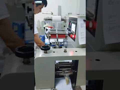 Crisp dumpling one piece horizontal flow type film wrapping bag packaging machine