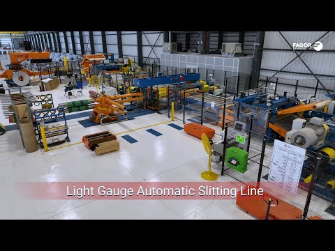 Light Gauge Automatic Slitting Line for Feralloy