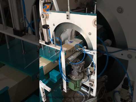 fully automatic ring stretch wrapping machine | automatic orbital wrapping machine