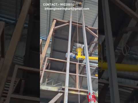 MATERIAL LIFTING LIFT | INDUSTRIAL MATERIAL HANDLING LIFT| MECHANICAL PROJECT