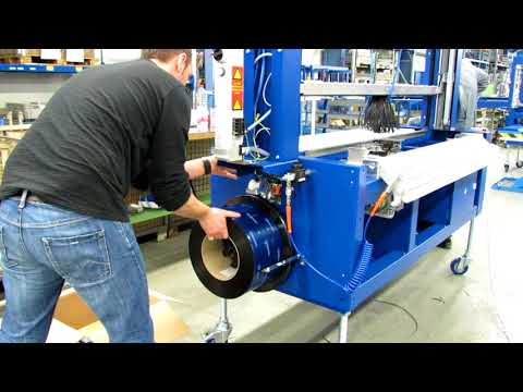 Mosca Strapping Machines - Simple Strap Coil Change in Real-time